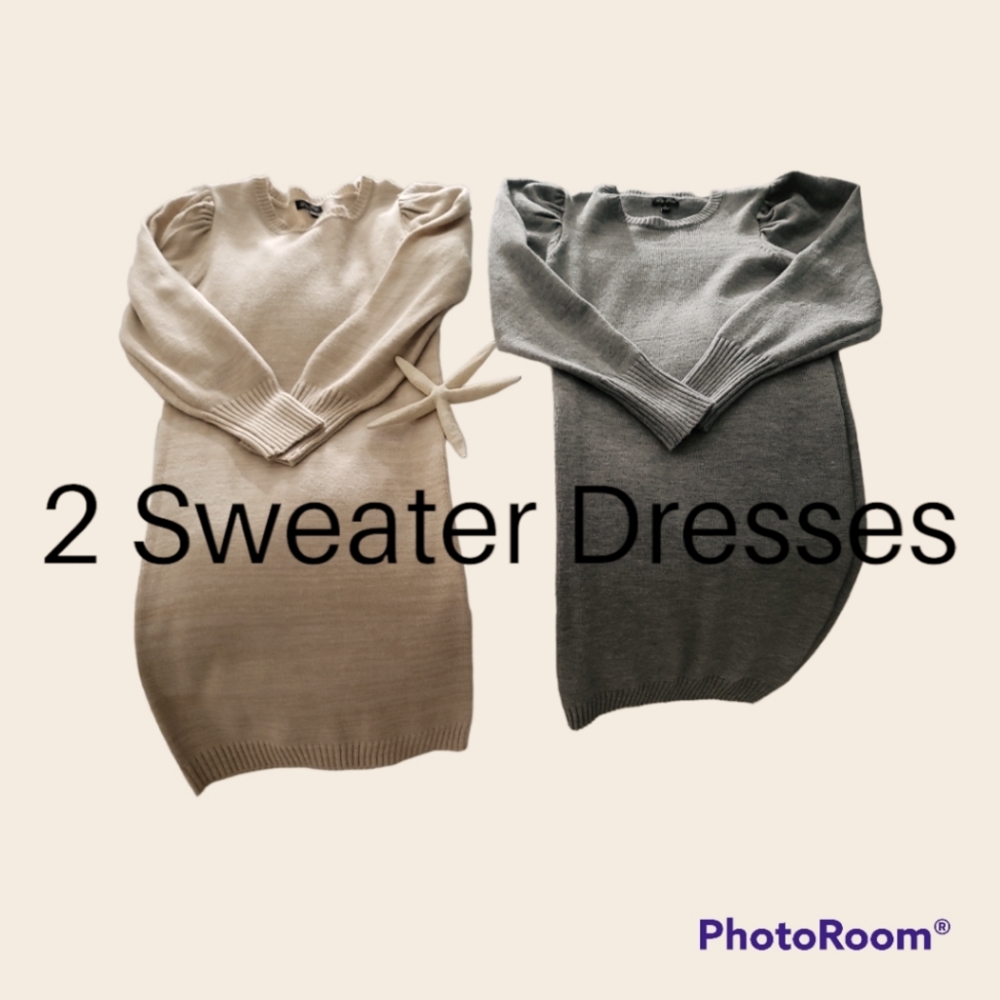 2 Sweater Dresses